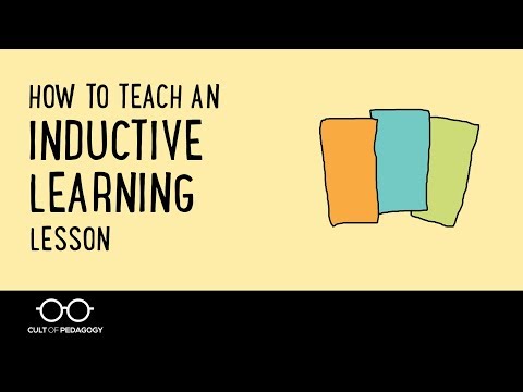 How to Teach an Inductive Learning Lesson