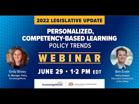 2022 Legislative Update: Personalized, Competency-Based Learning Policy Trends