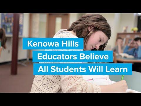 Kenowa Hills Educators Believe All Students Will Learn