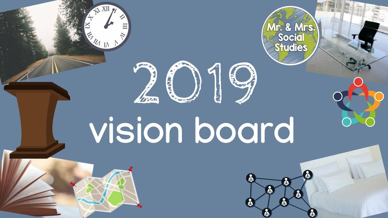 My Teaching Vision Board 2019 | Teaching Goals for 2019