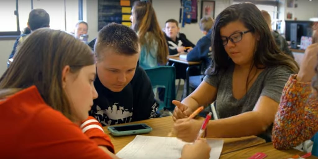 A Student-Centered Middle School Classroom
